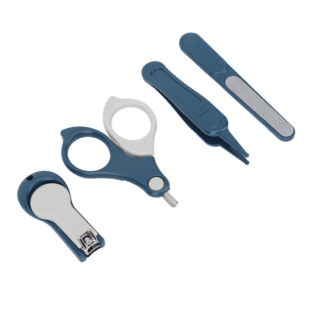 Kit de Unhas para Bebê Fofo Seguro Prático Conjunto de Manicure Cortar Aparas Unhas para Casa Crianças Bebês