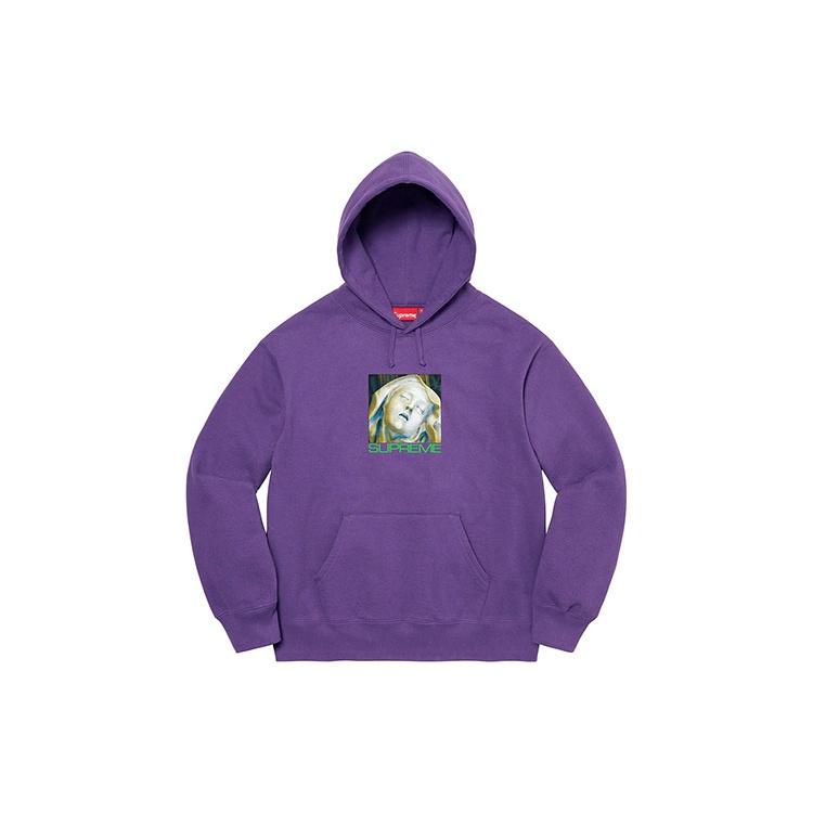 Supreme Ecstasy Hooded Sweatshirt 'Black White' Men's SUP-FW21-268