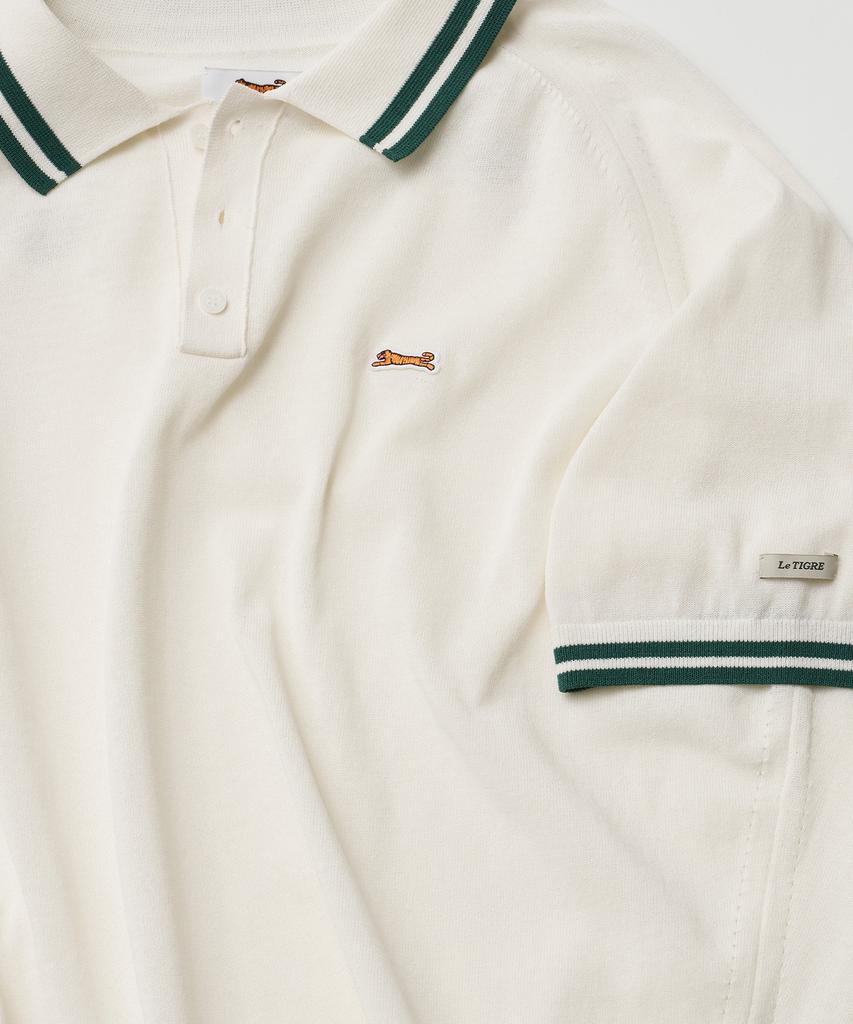 LE TIGRE Tennis Polo Knit (Off White)