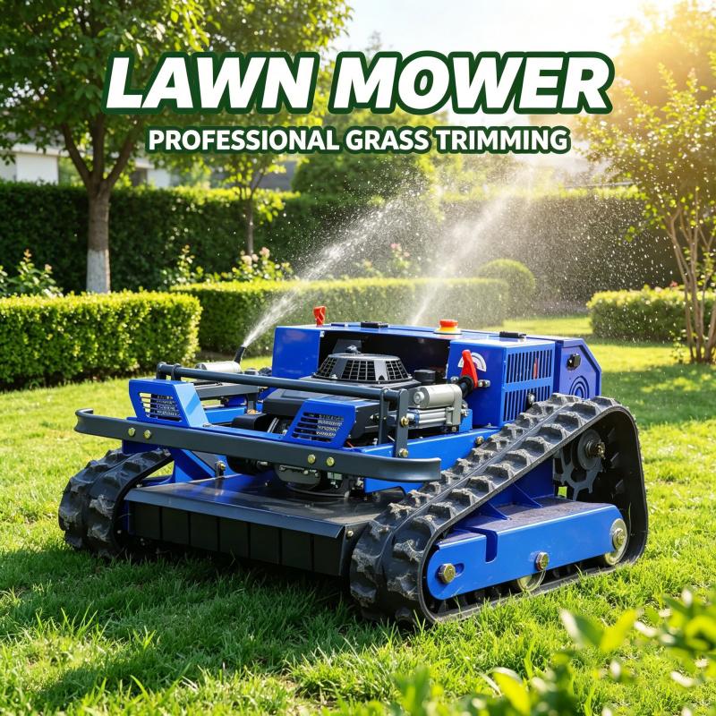 European Spot EPA CE Remote Mowing Equipment for Riverbank Dam Hillside Weed Removal Lawn Mower