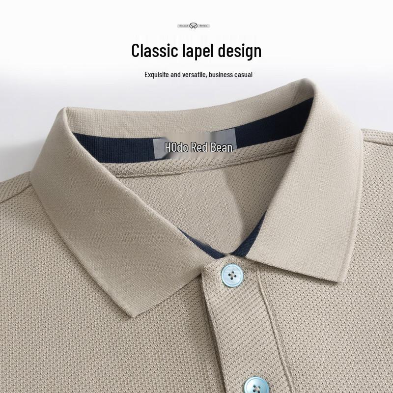 Hodo Men's 100% Long-Staple Cotton Polo Shirt
