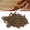 1000pcs Silicone   Links  s Beads Small Comfortable Hair Extension Tool