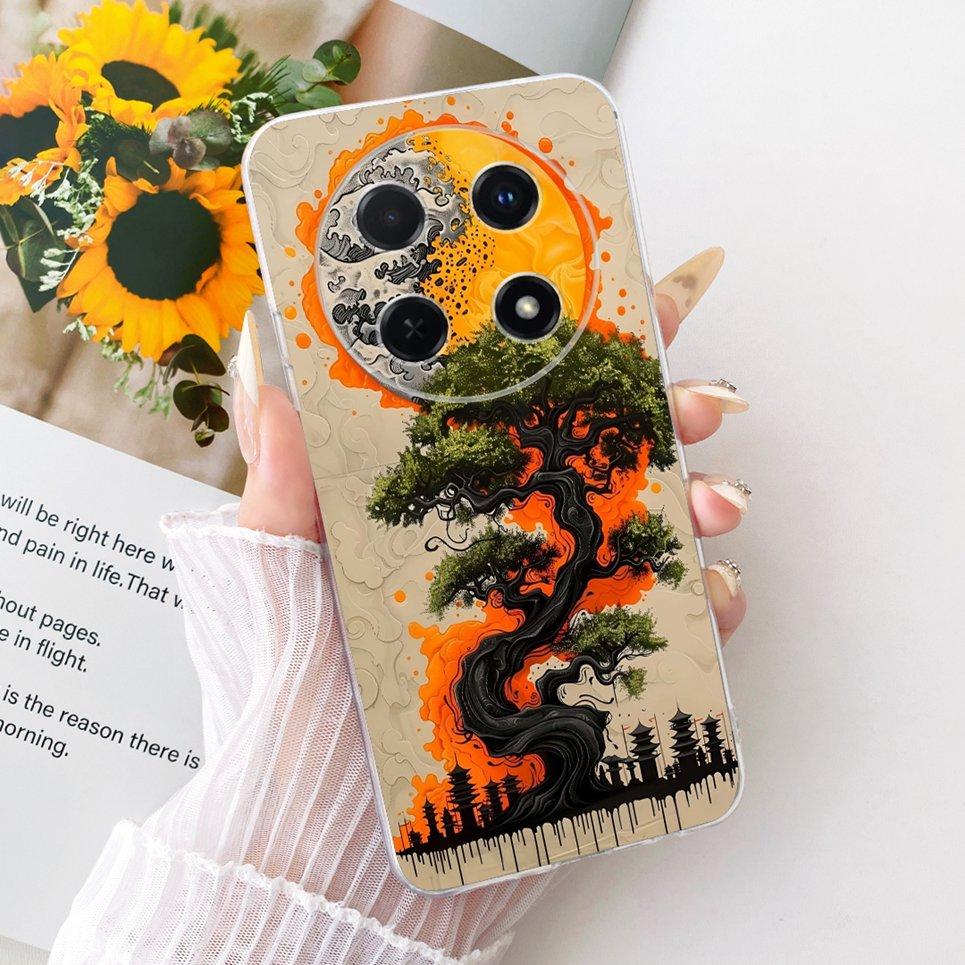 For Huawei Nova 12i 13i 11i Nova 13 12 Pro 11 SE 12 SE Phone Case Dragon Cat Cartoon Pattern Casing Soft Clear Silicone Cover