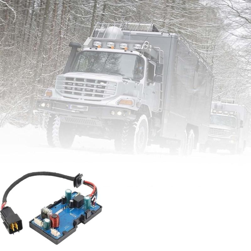 12V 24V Parking Heater Monitoring Switches Board with Switches Remote Parking Heater Accessories LCD Monitor Switches Board