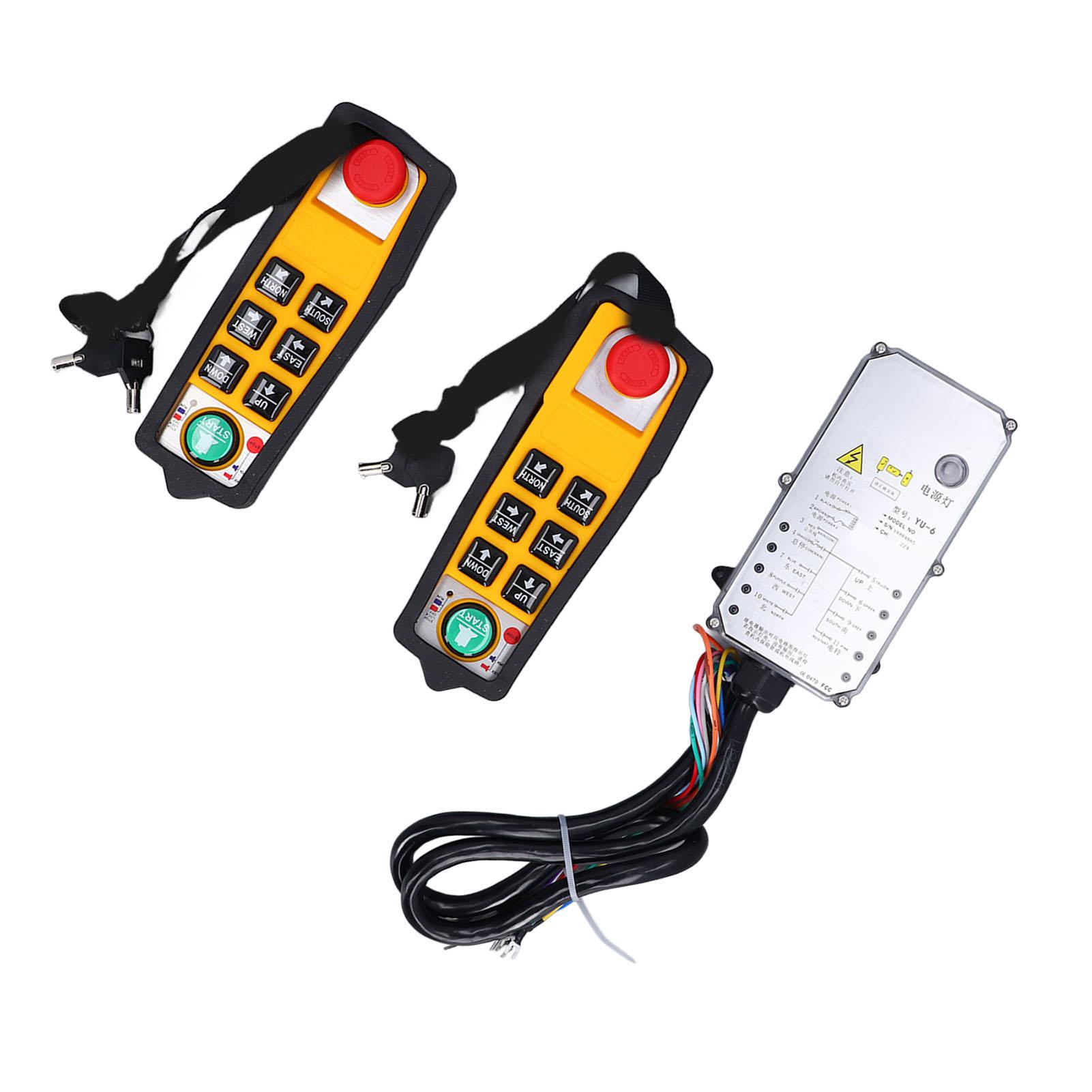 

Беспроводной пульт дистанционного управления краном Водонепроницаемый промышленный пульт дистанционного управления для конвейера ЧПУ Горнодобывающей промышленности