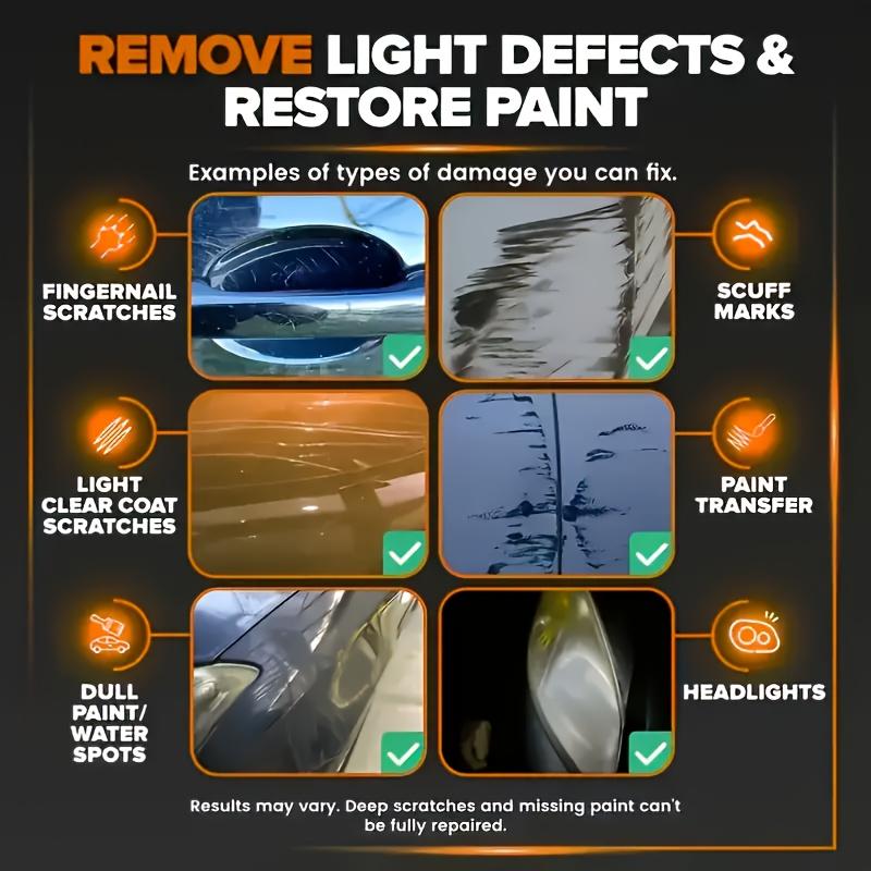 Magic Scratch Repair Paste for Cars, Quick and Easy Application, No Painting Needed, Suitable for All Vehicle Paints