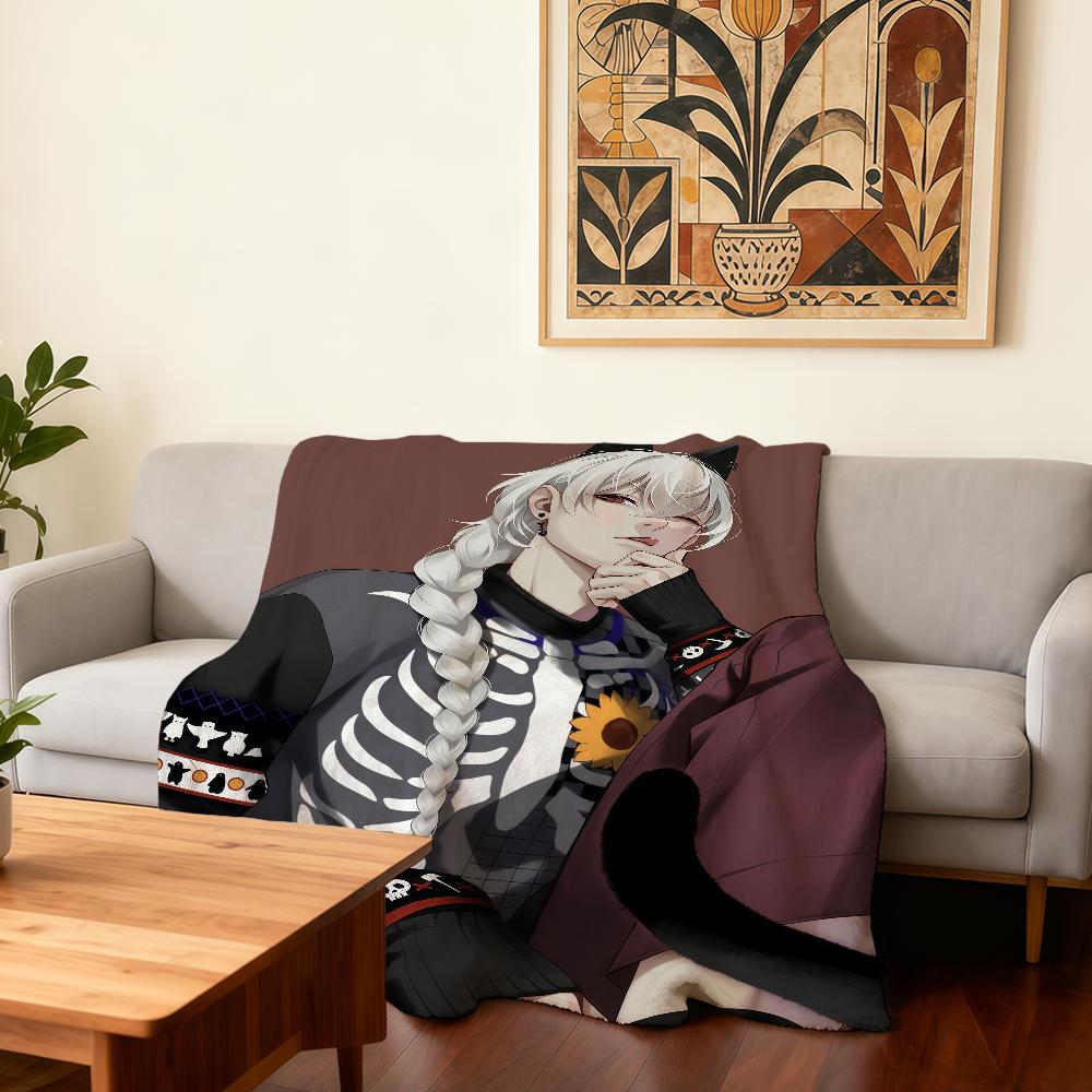 

Casper A Date with Death Blanket Super Warm Comfortable Plush Throw Blanket Child Home Sofa Bedroom Gift 30x40in