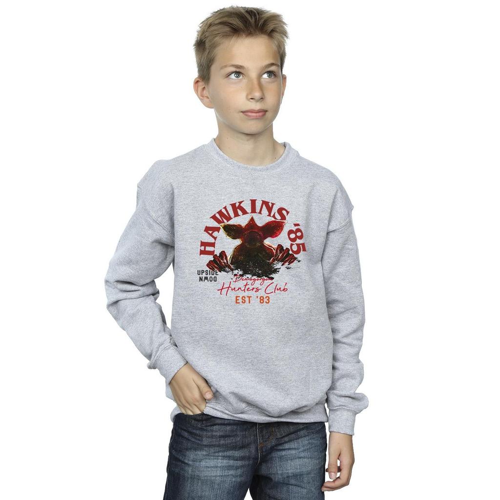 Netflix Boys Stranger Things Hunters Club Sweatshirt