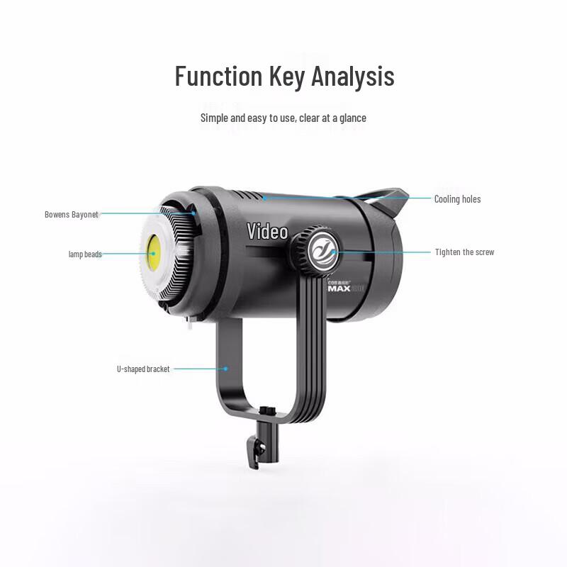 High-Power LED Video & Photography Fill Light