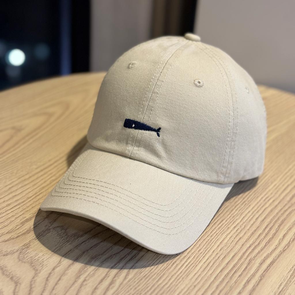New embroidered soft-top baseball cap for men and women couples versatile face small sunshade cap curved brim dome tide