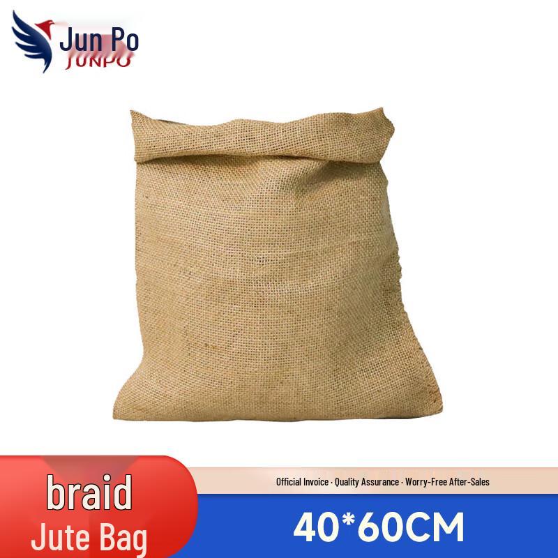 Heavy-Duty Burlap Flood Control Sandbags