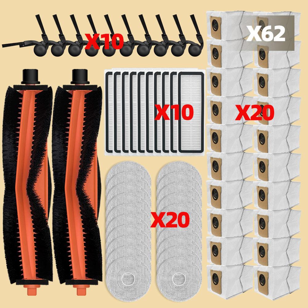 Fit For Xiaomi Robot Vacuum Mop 5C / OV42CN Vacuum Main Side Brushes Filters Mop Cloths Pads Dust Bag Accessories Replacement