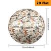 Travel Postcard Collage London Brazil Paris Football Suitable For Both Training And Competition No 5 Football Outdoor Sports Very Elastic