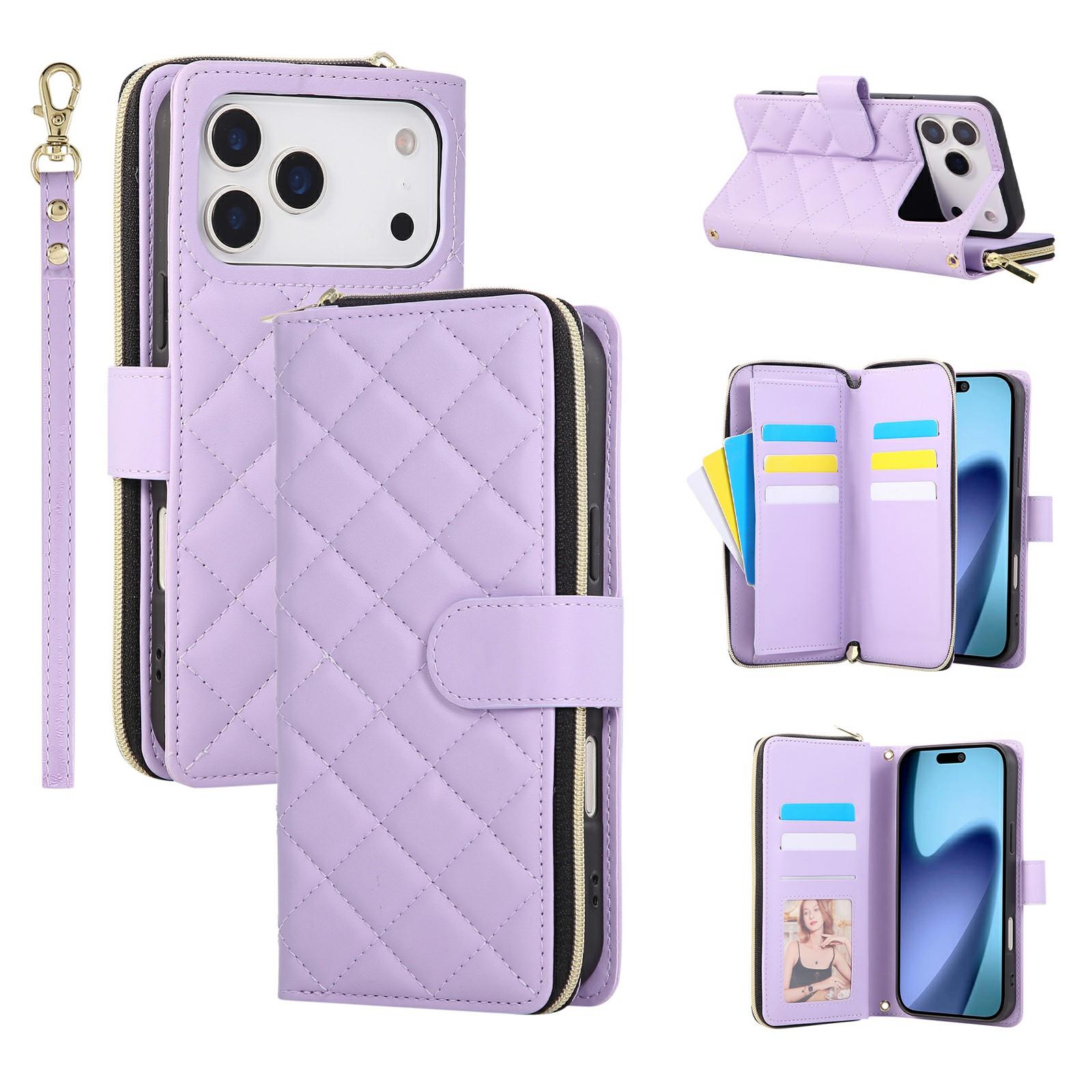 Purple PU Leather