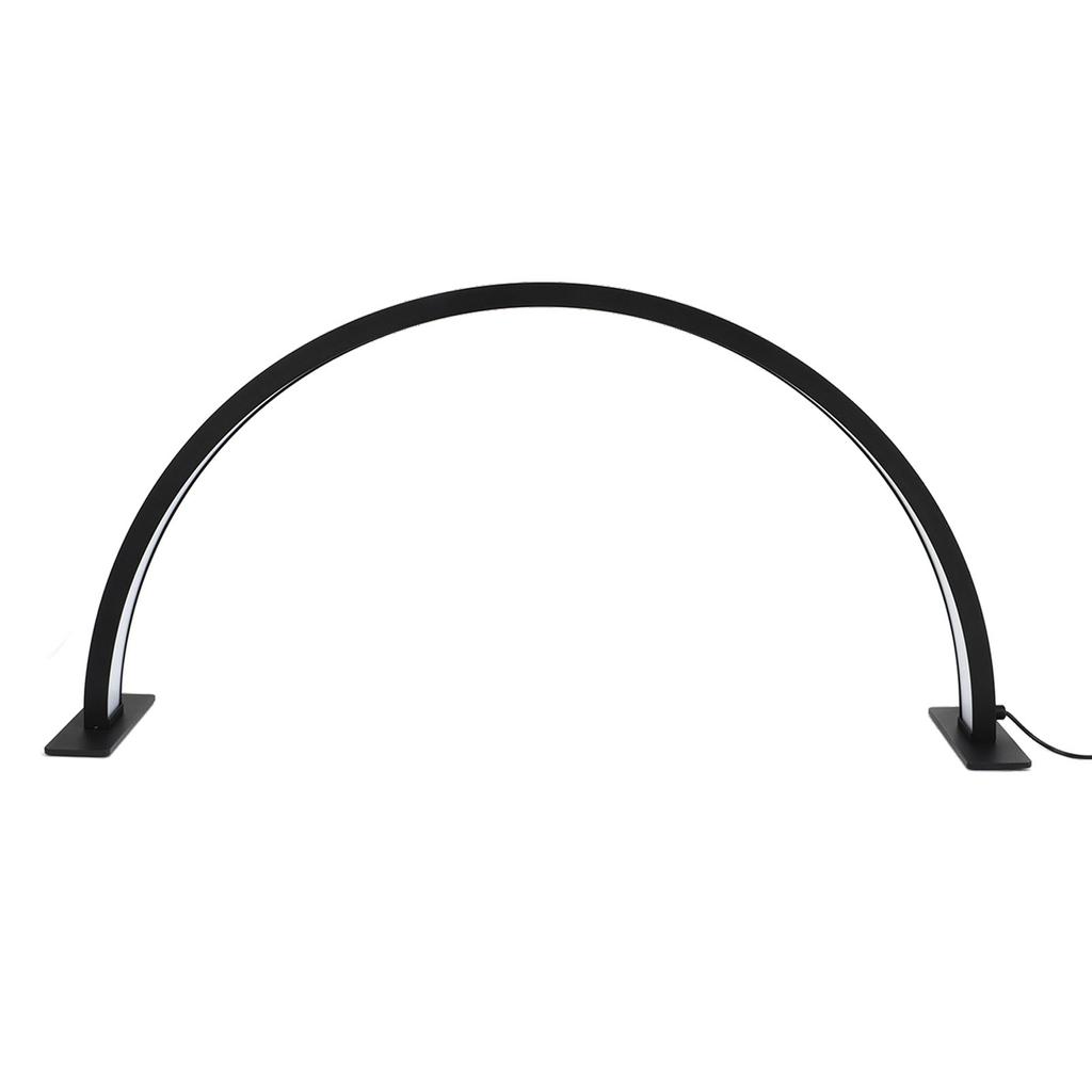 LED Halbmondlicht 35W 28 Zoll Aluminiumlegierung Dimmbare Halbmond Nagel Schreibtischlampe für Wimpern