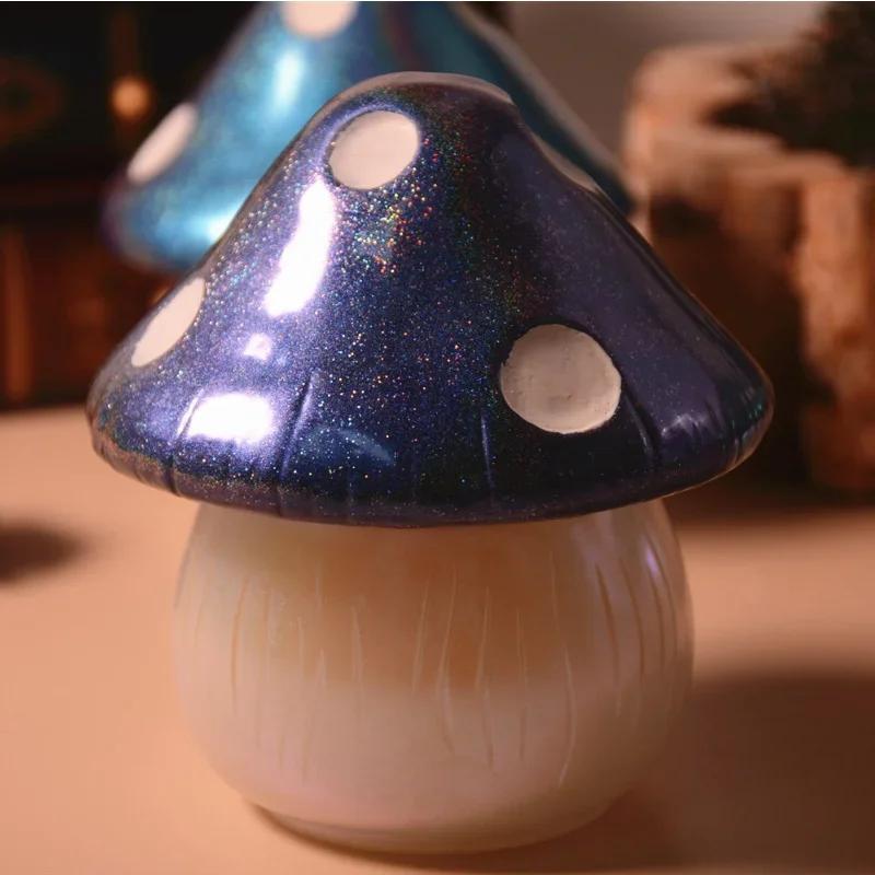 Pilz-Aufbewahrungsbox-Form Kristall-Epoxid-Behälter Gießform für Schmuck Silikonform für Harz DIY-Bastelarbeiten Herstellung von Heimdekorationen