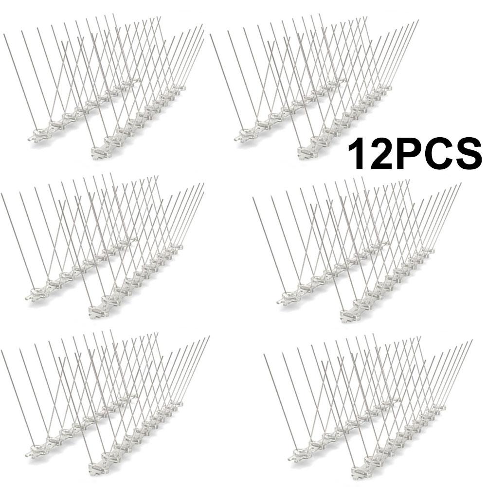 High Quality Birds Spikes Deterrent Cover 1/4/12pcs Accessory Adapter