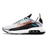Nike Air Max 2090 White Turf Orange Speckled Men Sneakers Black Aquamarine CZ1708-100