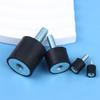 M3-M8 Rubber Shock Absorbers 4Pcs Dual Thread Anti Vibration Dampers for HVAC Compressor Machinery Applications