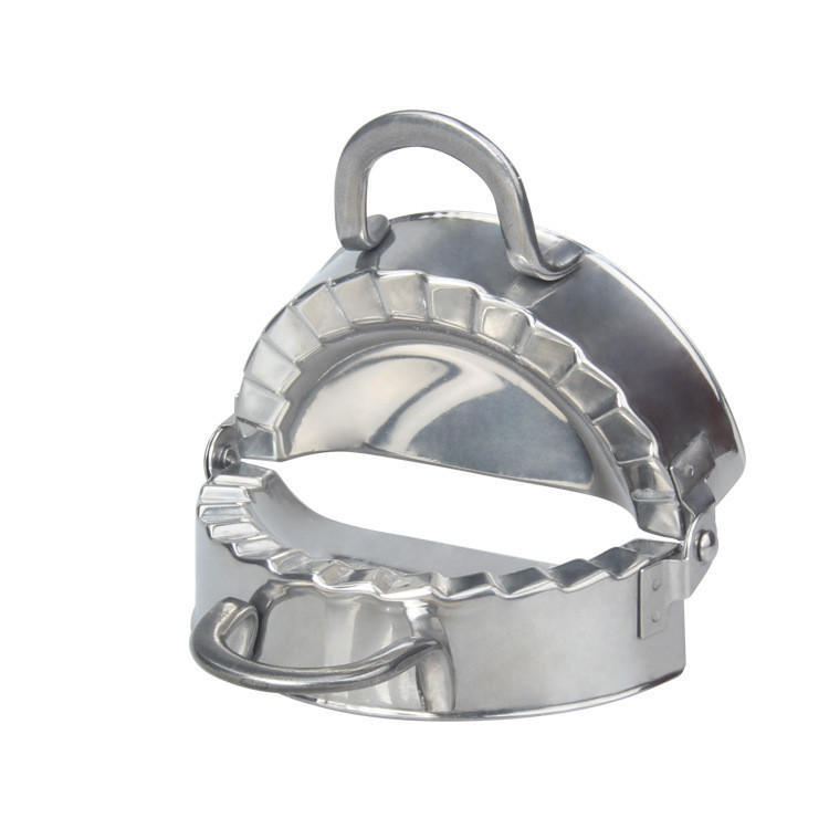 1PC Eco-Friendly Pastry Tools Stainless Steel Dumpling Maker Wraper Dough Cutter