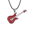 High Quality Stainless Steel Necklaces For Men Women Feather Flame Guitar Cross Pendant Necklace Jewelry Wholesale Dropshipping
