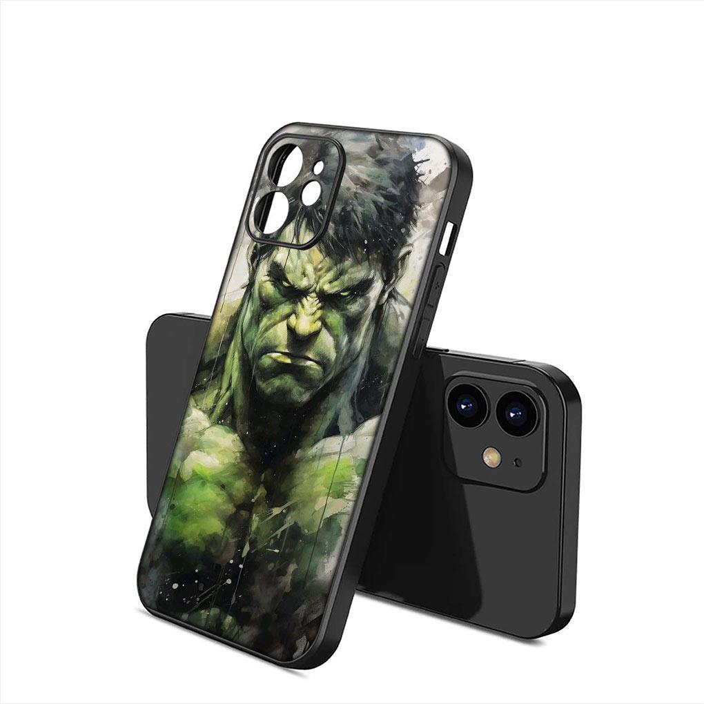Thor Odinson Hammer Marvels Hulk Phone Cover Casing for Apple iPhone 15 14 Plus 13 12 Mini Pro Max XR + 13Pro 14+ 15+ Soft Case