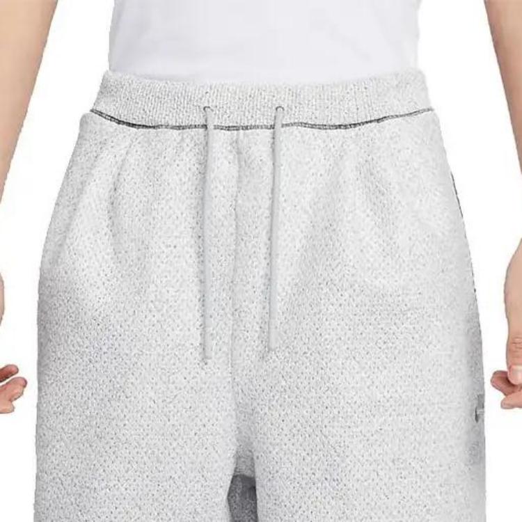 Nike Pantaloncini Casual Minimalisti con Coulisse e Lacci Uomo Fondo Bianco DX0202-084