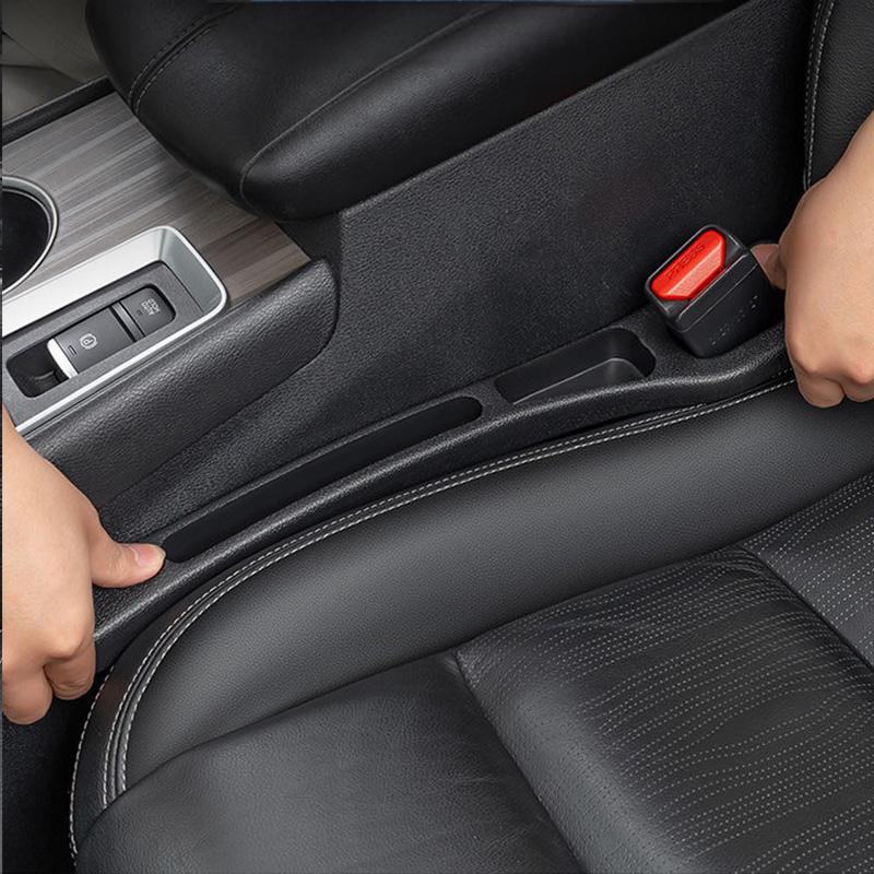 Car Seat Gap Filler Strips Car Storage Organizer box bag grille For Opel Astra G J Insignia Mokka Zafira Corsa Vectra C D Antara Ld1