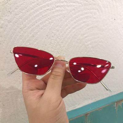 Ultralight Small Square Frame Sunglasses Women Popular Luxury Designer Metal Eyeglasses Outdoor Travel UV Protection Eyewear