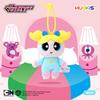 Portachiavi Peluche Powerpuff Girls - Ciondolo Carino Cartone Animato Bubbles Regalo di Compleanno
