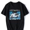90s Anime Ghost in The Shell Dámské tričko Kusanagi Motoko Oboustranný potisk Tričko Oblečení Tričko Streetwear Dámské