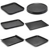 Yicang Black Melamine Rectangular Serving Tray