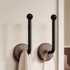 Adhesive Wood Hook Auto Adhesive Home Organizers For Bathroom Storage Drillless Mounting Durable Wooden Design
