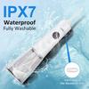 Water Dental Flosser for Teeth – 300ML Cordless Oral Irrigator with 6 Replaceable Jet Tips, 3 Modes, Portable Rechargeable Electric Flosser for