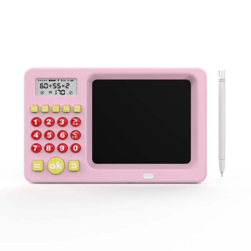 2 in 1 Maths Teaching Calculator LCD Screen Children's Drawing Board Girls/Boys