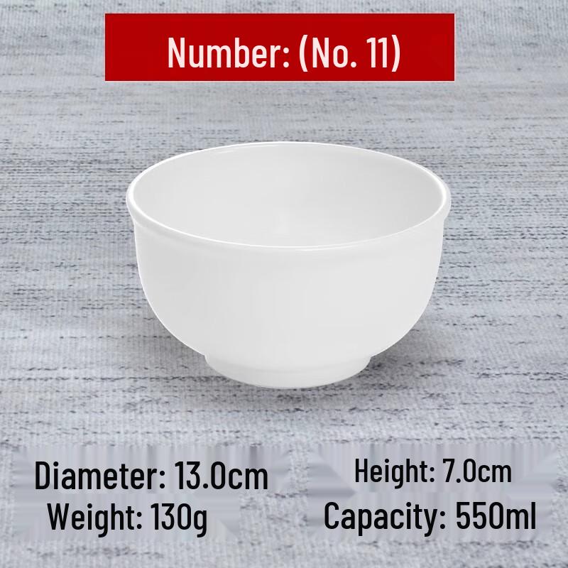 AVADEN Melamine Serving Bowl