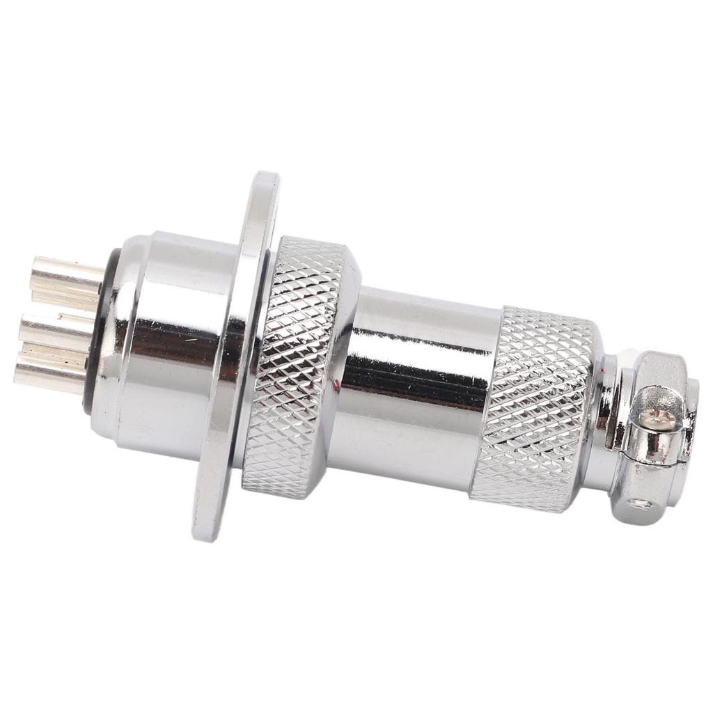 2Pcs 5 Pin Aviation Plug Connector Easy Operation Aviation Plug Socket for Computer CNC Machine AC DC 250V