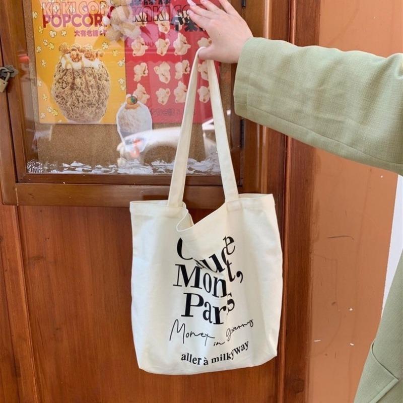 Simple Letters Casual Hundred Tote Bag