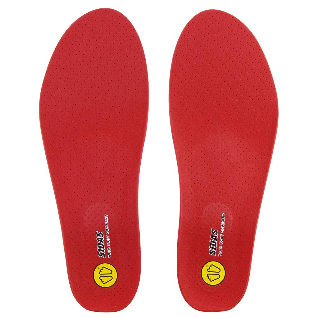 SIDAS Zimní Plus Slim Vložky pro Lyže a Snowboardy Velikost S 20122361, (23,5-24,5 cm), Červený,