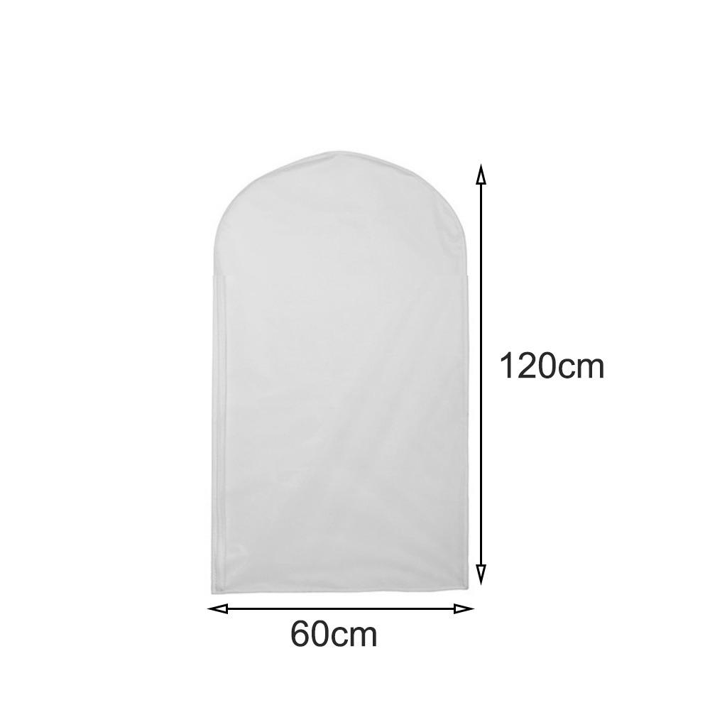 Clear Wedding Dress Garment Protector Wear Resistant Reusable Dust-proof Covers Universal Bride Gown Storage Bags Wardrobe