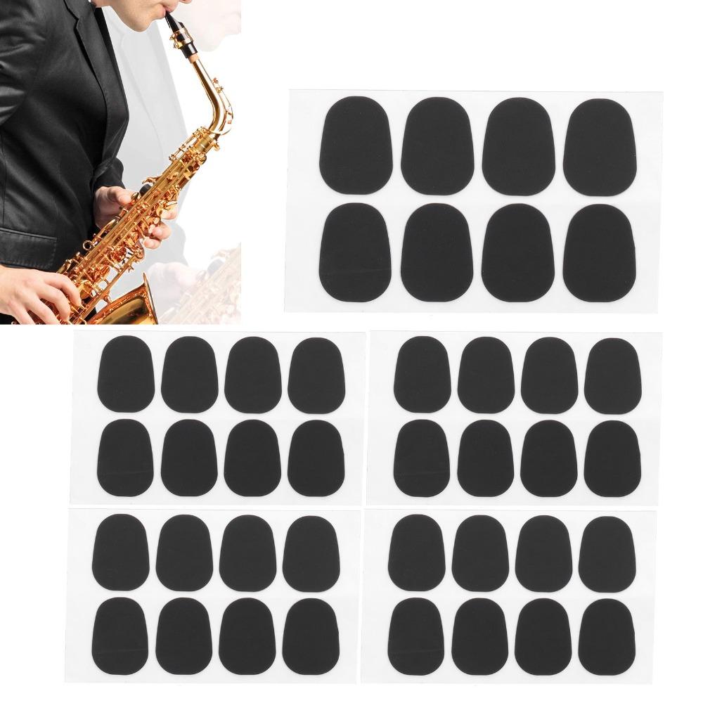 160 Pcs Black Color Clarinet Mouthpiece Patches For Saxophone Performance