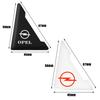 2/4PCS Car Door Corner Cover Anti-Collision Scratch Protector Stickers for Opel Astra H G Insignia Mokka Zafira Corsa Vauxhall