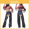 Sexy Tassel Western Denim Cosplay Clothing For Women Halloween Entertainment Cotton Blend Outfit
