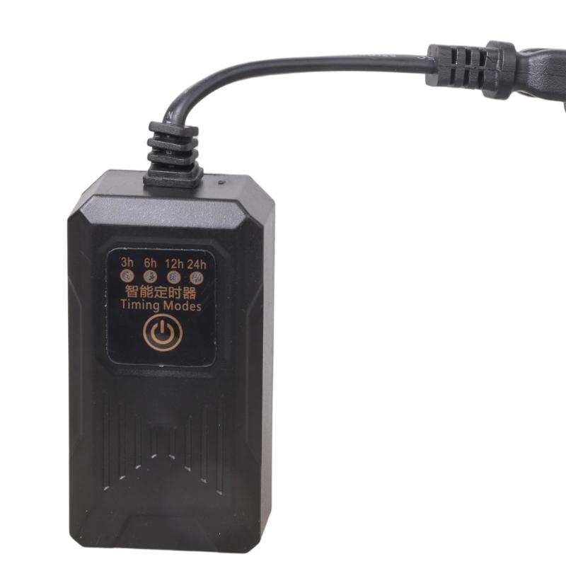 4 Setting Timers Outlet 110V 220V 100W Daily Auto On/Off For Lights Fan Aquariums