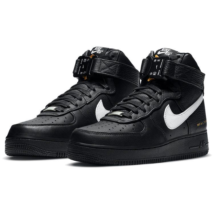 Nike Air Force 1 High 1017 Alyx 9SM Black White CQ4018-002