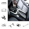 Black Stainless Steel Center Console Frame Decoration Cover Trim For Land Rover Discovery Sport 2015-18 Car Interior Accessories