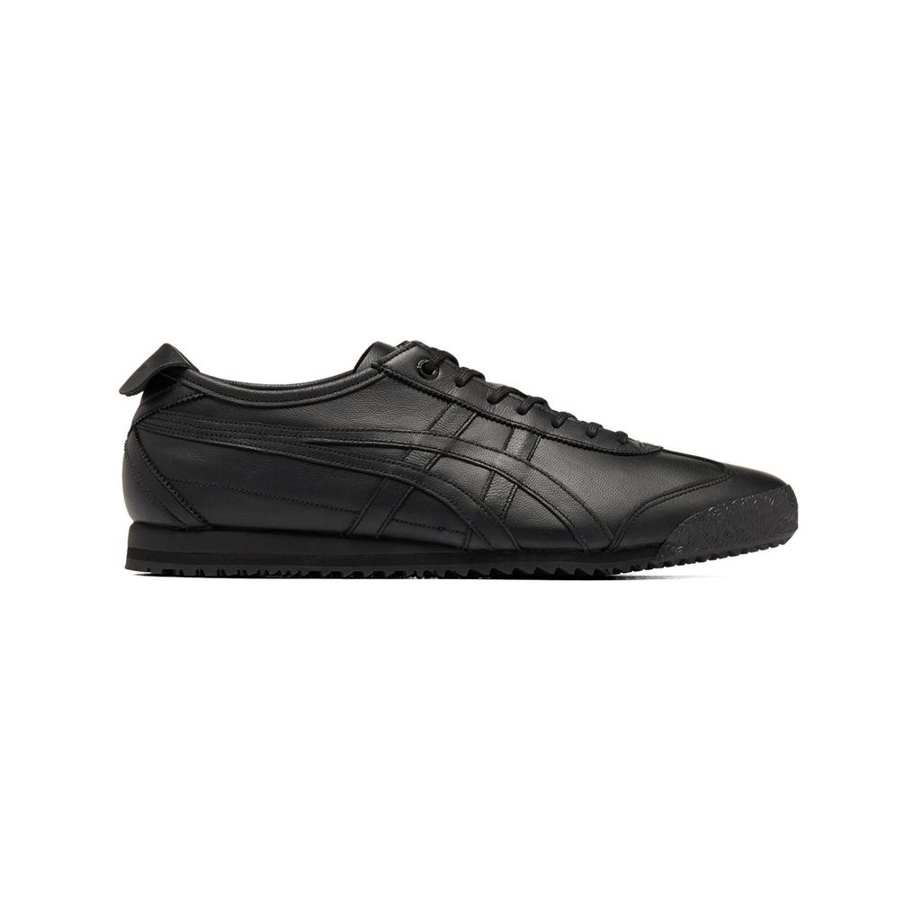 Onitsuka Tiger Mexico 66 Sd Leather All Black Classic Versatile Lifestyle Casual Shoes Unisex sneaker 1183A872-004