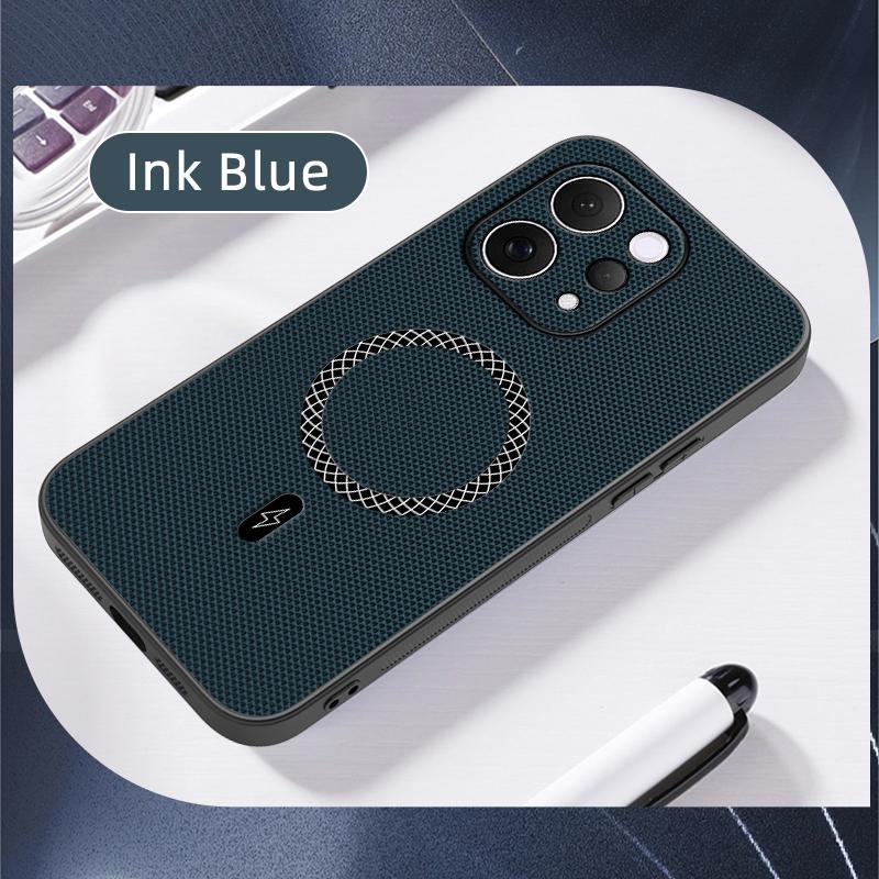 Magnetic Leather Case for iPhone 17 16 15 14 13 Pro Max Air 16e Cover Soft Shockproof Full Camera Protector Mag-safe Shell Funda