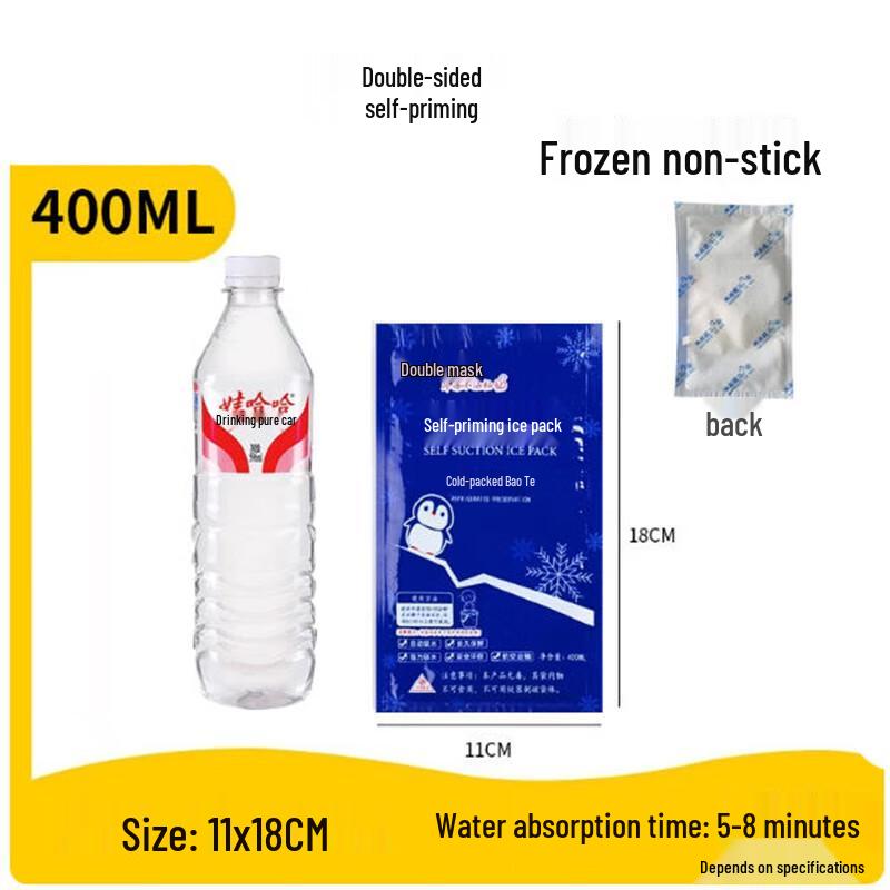 

Saint Bille Disposable Self-Absorbing Ice Packs