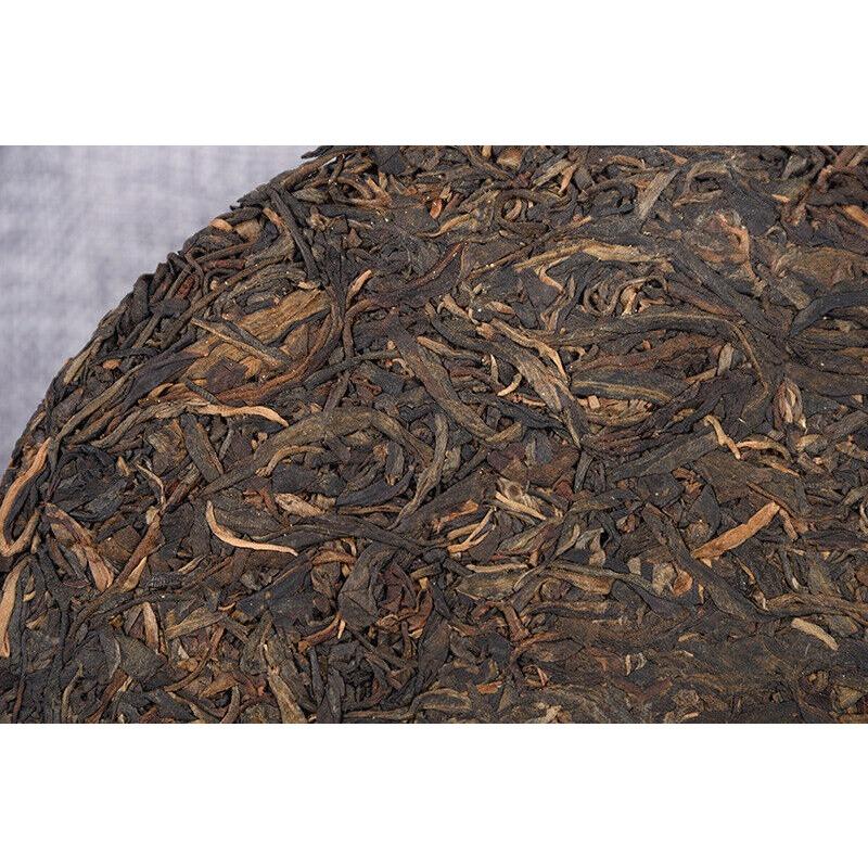 Чай Пуэр Сырой чайный пирог 400 г Старое чайное дерево Чайный пирог Полезный напиток — фото 12